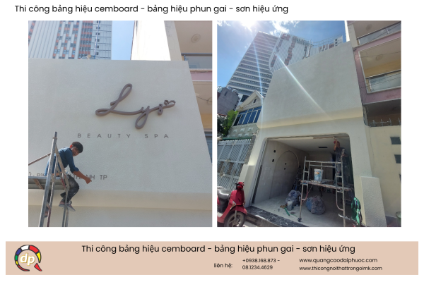 thi công bảng hiệu nha khoa đẹp