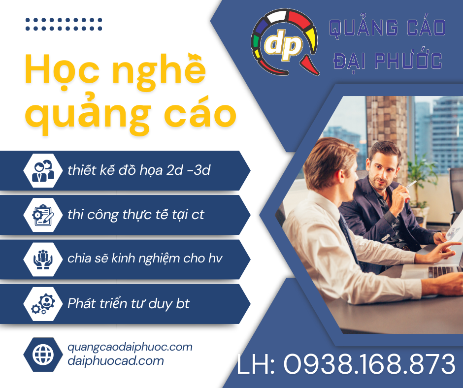 chương trình học nghề quảng cáo